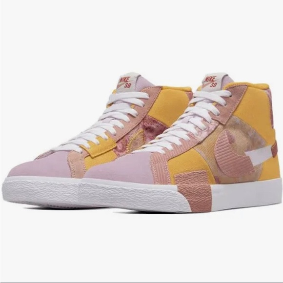 Mens Nike Zoom Blazer Mid Premium SB 'Paisley - Picture 1 of 5